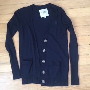 A&F Navy Blue Sweater